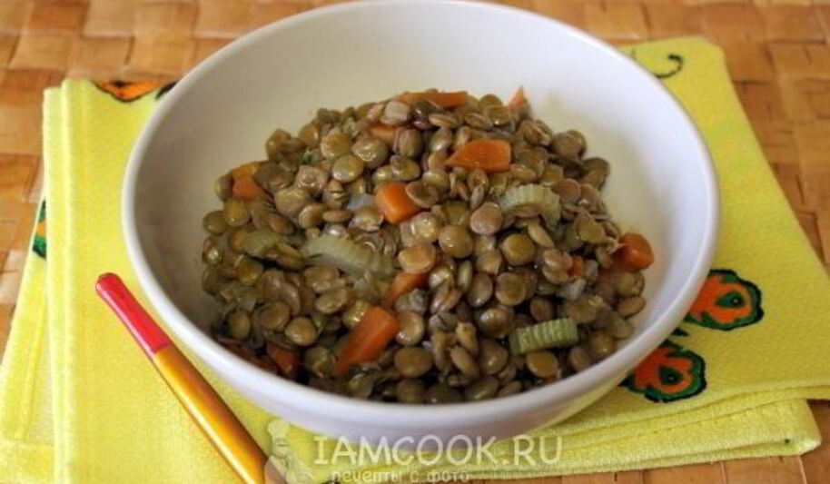 Рецепт каши из чечевицы