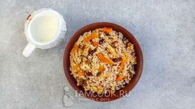 каша из кускуса с молоком