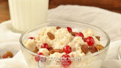 каша на молоке в мультиварке