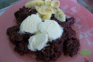 Каша на виноградном соке