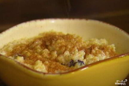 Каша пшенная с изюмом