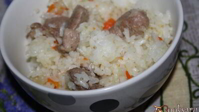 каша рисовая с индейкой