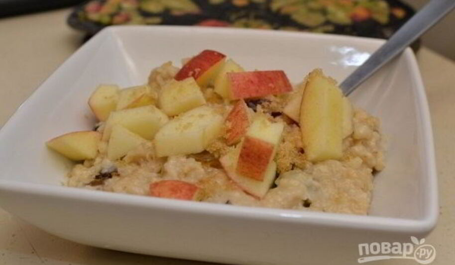 Рецепт каши с сухофруктами