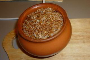 Каша в горшочке в аэрогриле