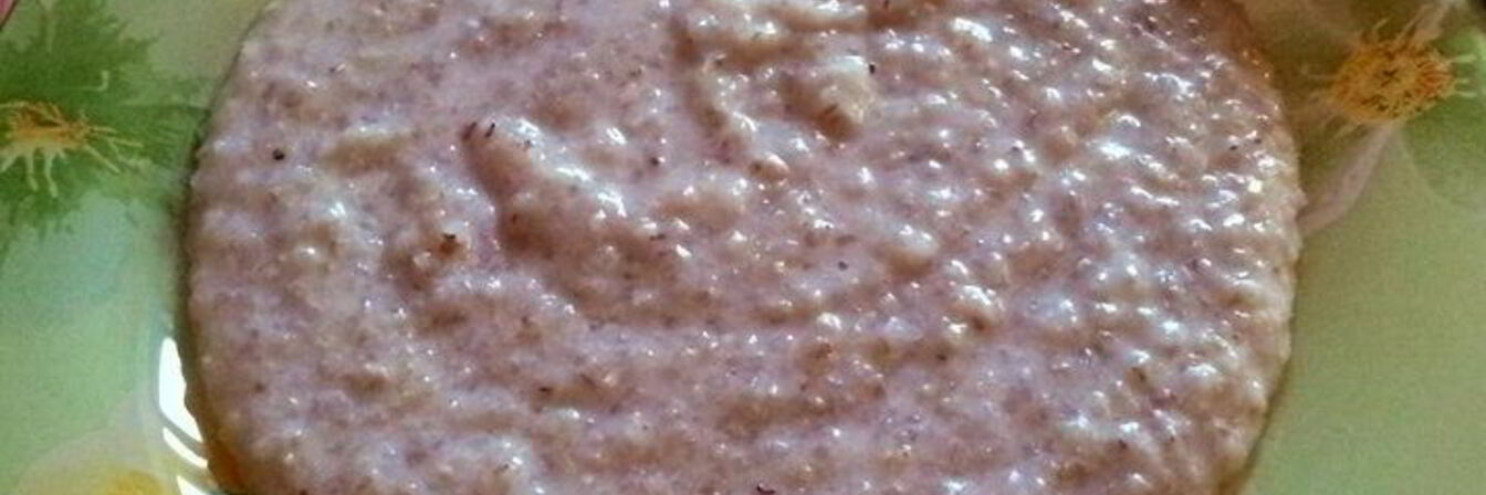 Каша ячневая на молоке