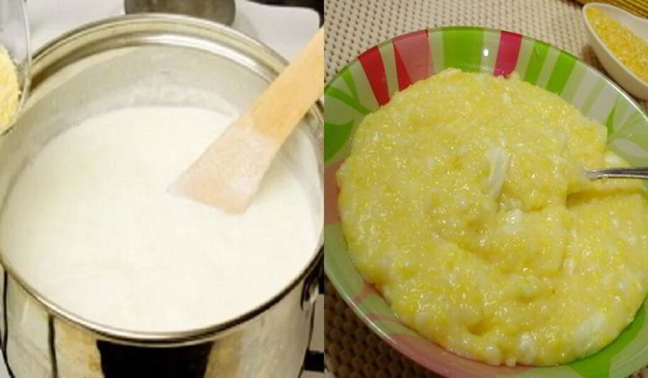 Рецепт кукурузной каши на молоке