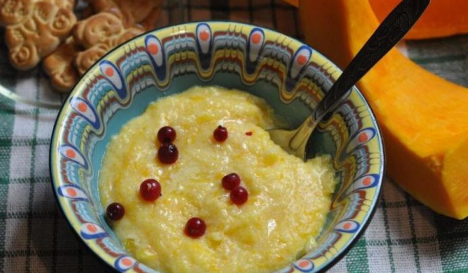 Рецепт кукурузной каши с тыквой