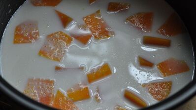 кукурузная каша с тыквой