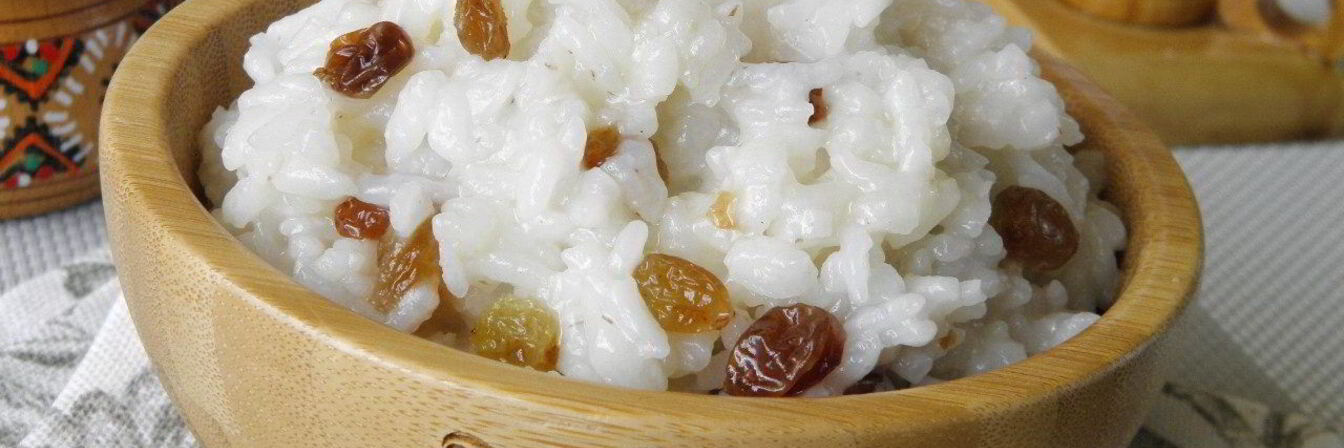 Кутья из риса с изюмом Поминальная