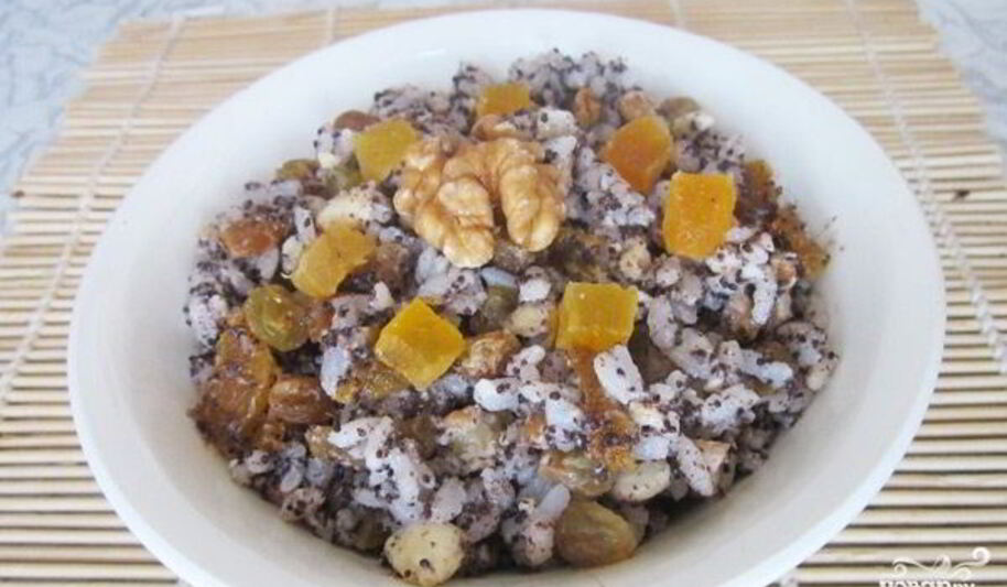 Рецепт кутьи из риса