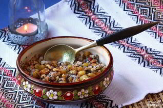 Кутья с халвой