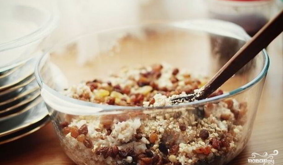 Рецепт кутьи с яблоками