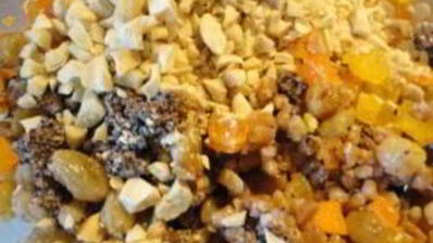 кутья с яблоками