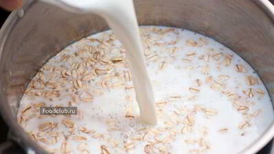 овсяная каша на молоке