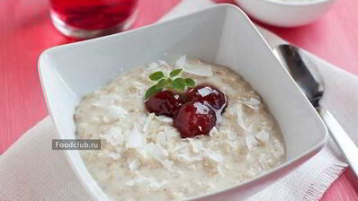 овсяная каша на молоке