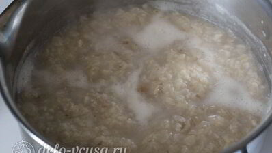 овсяная каша с бананом