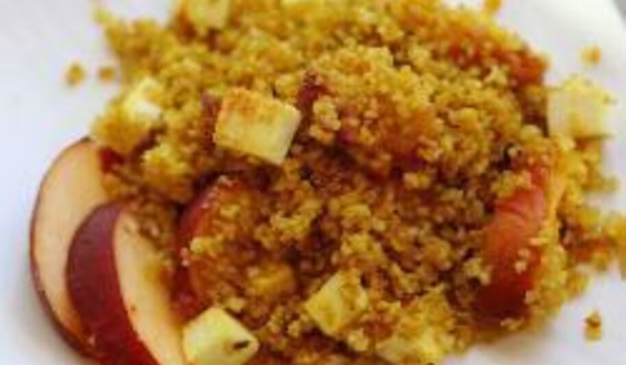 Рецепт пшеничной каши с фруктами