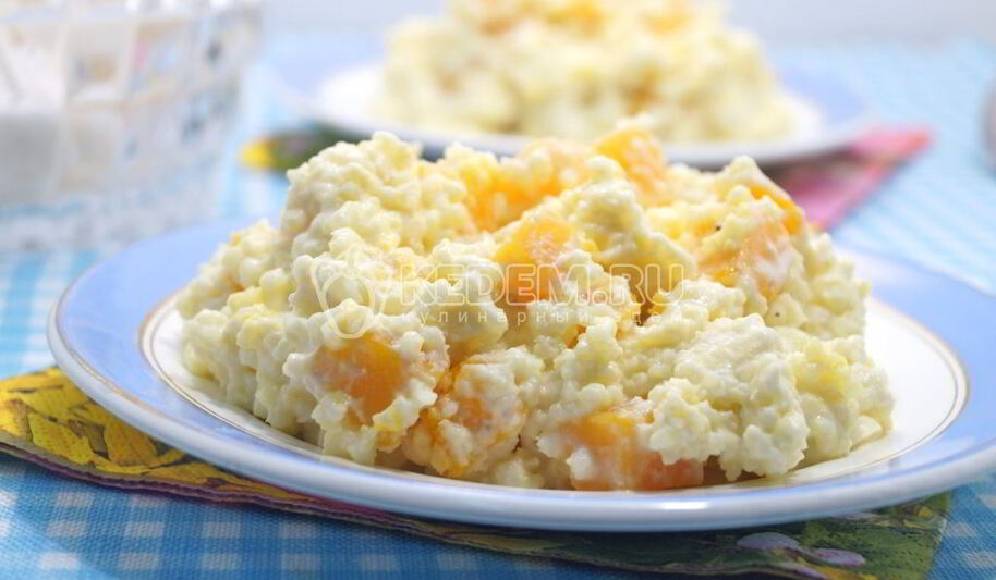 Рецепт пшенной каши с тыквой