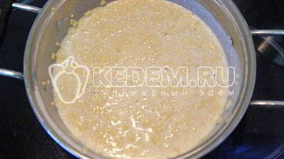 пшенная каша с тыквой