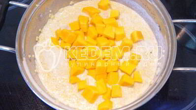 пшенная каша с тыквой