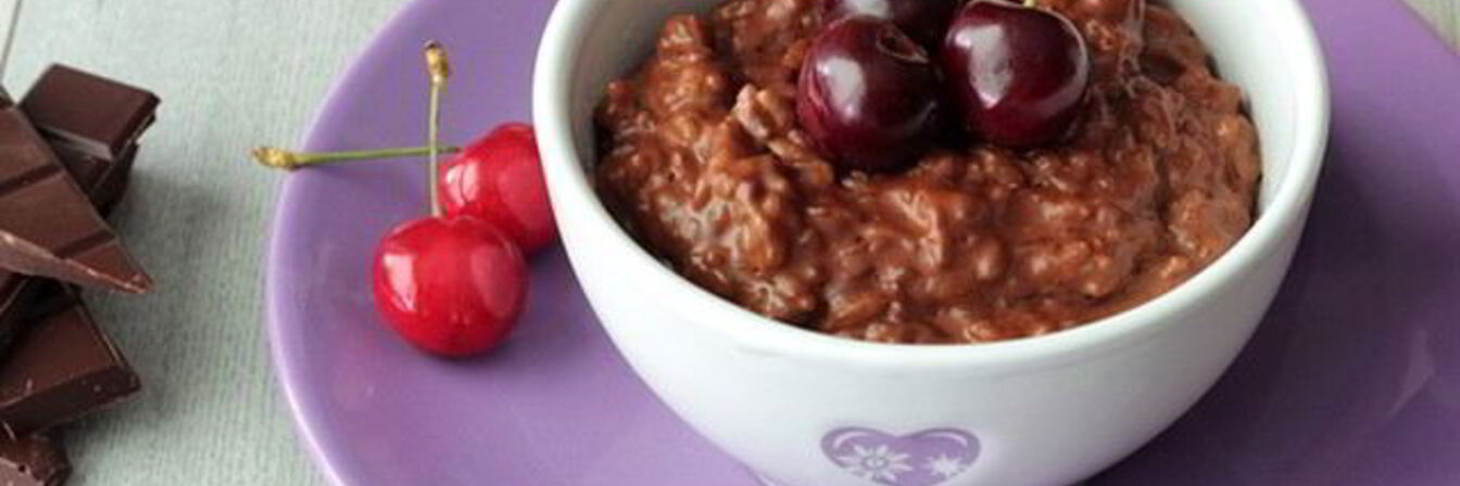 Шоколадная рисовая каша