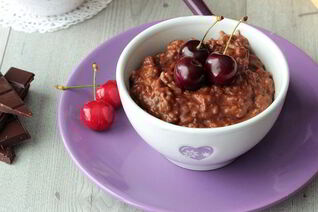 Шоколадная рисовая каша