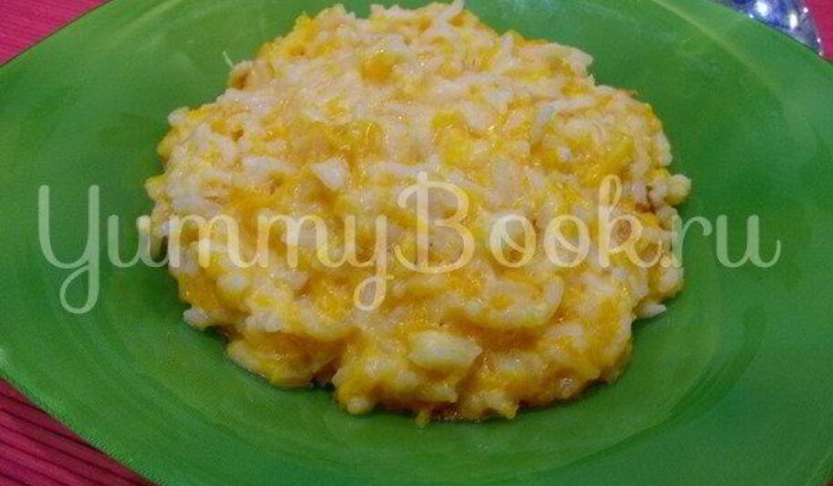 Рецепт тыквенной каши с рисом и молоком