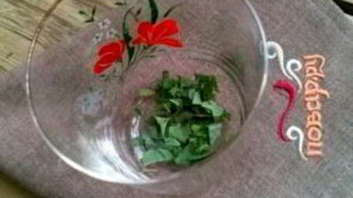 айран из кефира с зеленью