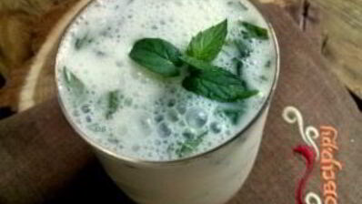 айран из кефира с зеленью