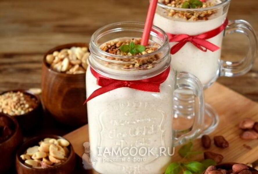 Арахисовый протеиновый коктейль