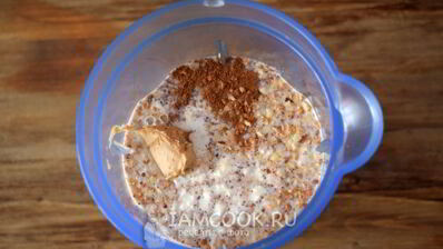 арахисовый протеиновый коктейль