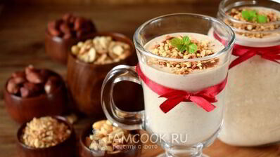 арахисовый протеиновый коктейль