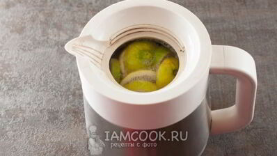 чай с лимоном