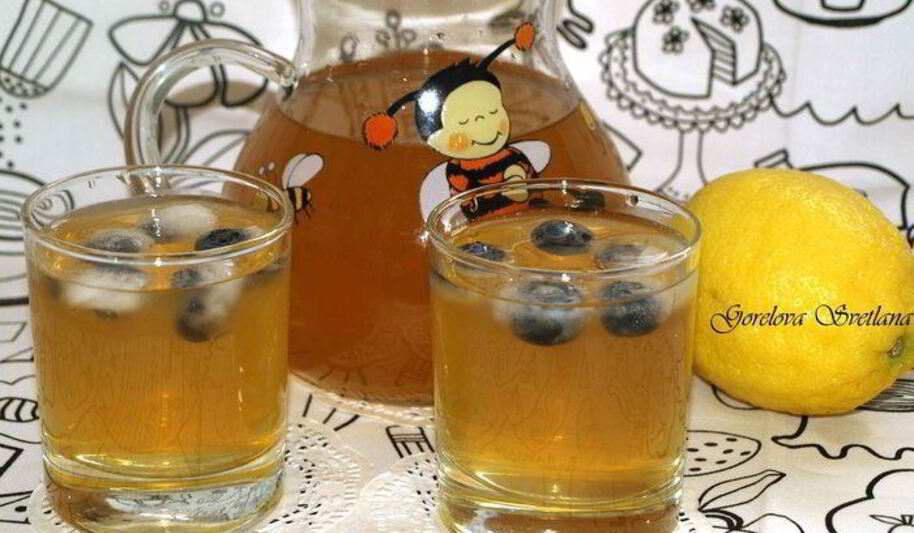 Рецепт чайного лимонада