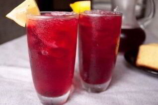 Красный чай с имбирем и лимоном