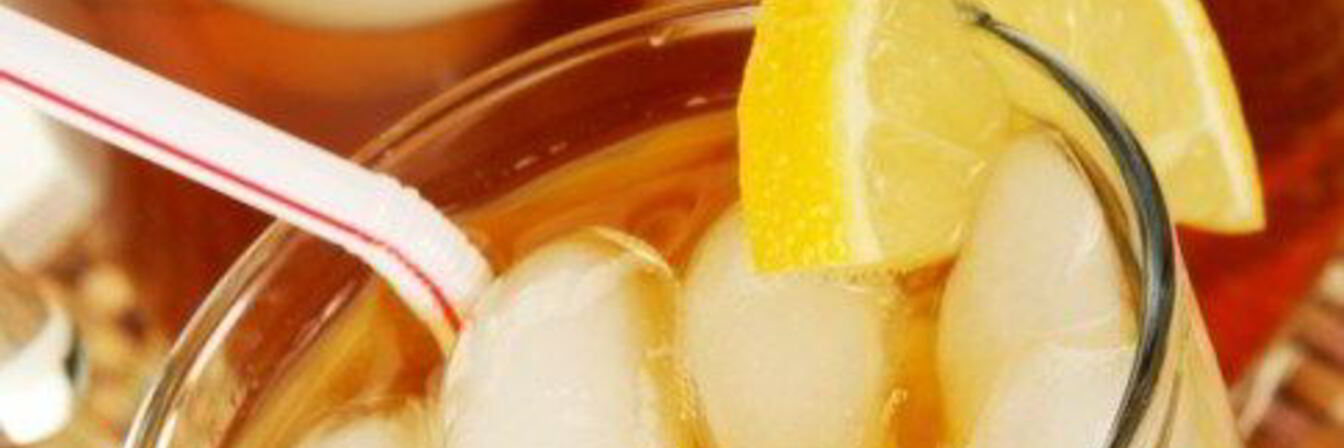 Лимонно-мятный ледяной чай