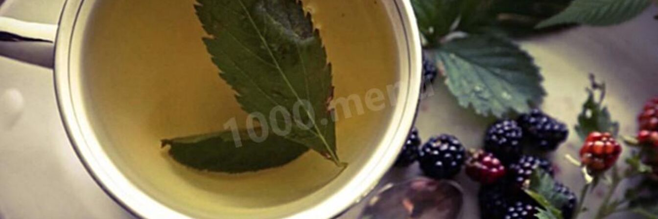 Листья ежевики чай