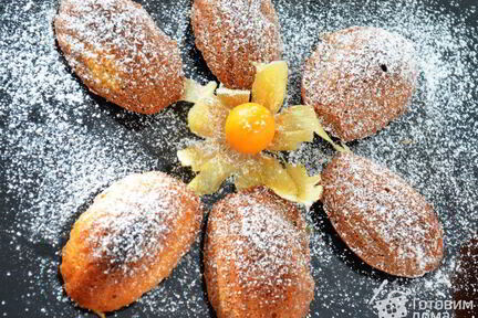 Мадлен на чайном масле