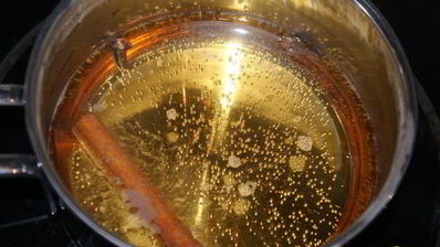 пряный яблочный чай