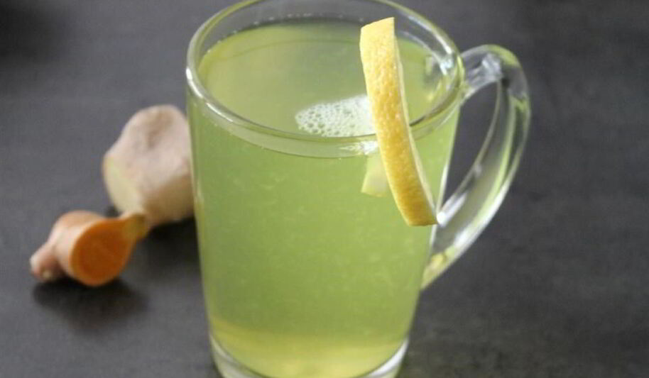 Рецепт целебного имбирного чая с куркумой