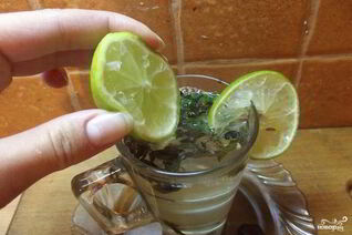 Зеленый чай с лаймом