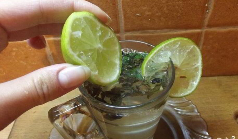 Рецепт зеленого чая с лаймом