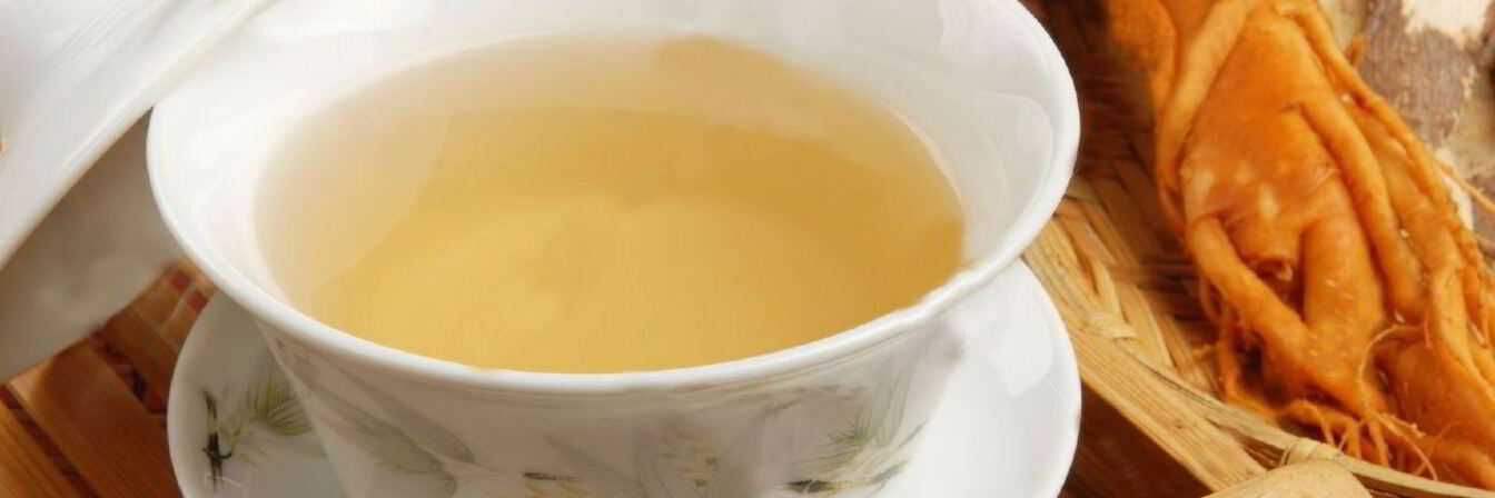 Зеленый чай с женьшенем