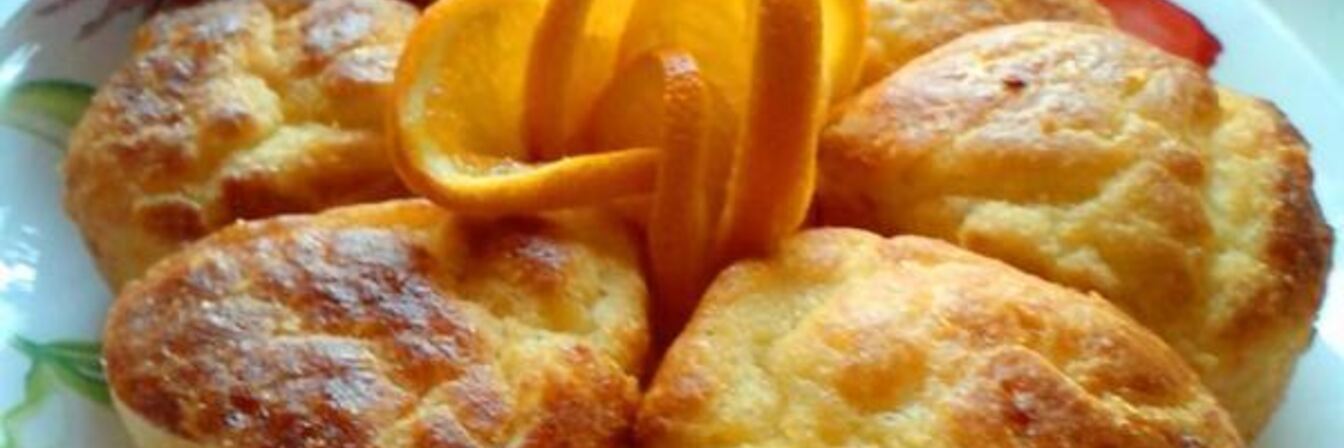 Французские булочки с апельсиновым сиропом