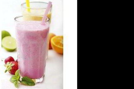 Фруктово-кефирный коктейль