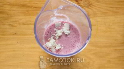 фруктовый коктейль с мороженым