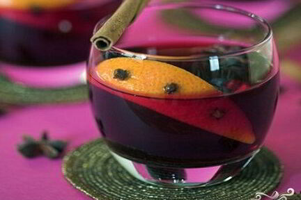Глинтвейн с апельсином