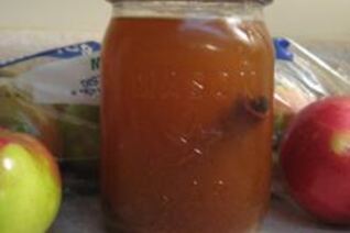 Горячительный яблочный напиток