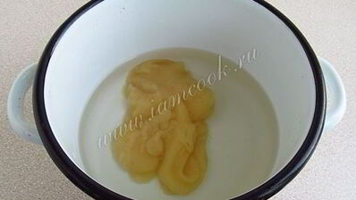 груши дольками в медовом сиропе