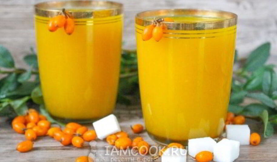 Рецепт киселя из облепихи